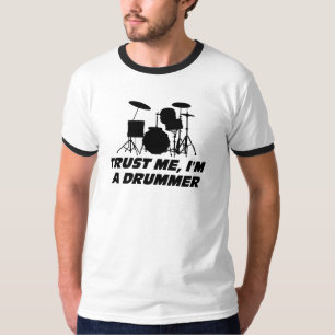 T-shirt Faites-moi confiance, je suis un batteur