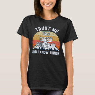T-shirt Faites-moi confiance Je suis un conseiller en carr