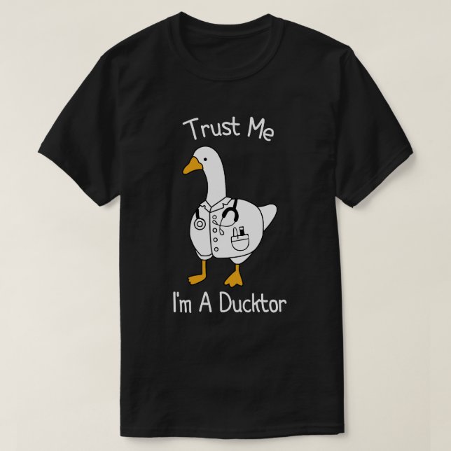 T-shirt Faites-moi confiance Je suis un Ducteur Whimsical  (Design devant)