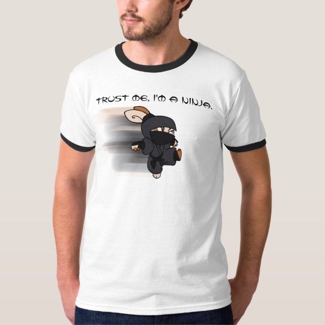 T-shirt Faites-moi confiance, je suis un Ninja. (Devant)