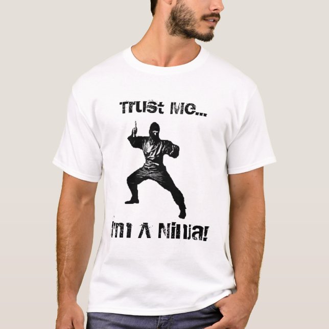 T-shirt Faites-moi confiance je suis un Ninja (Devant)