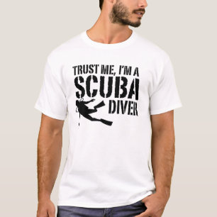 T-shirt Faites-moi confiance Je suis un plongeur