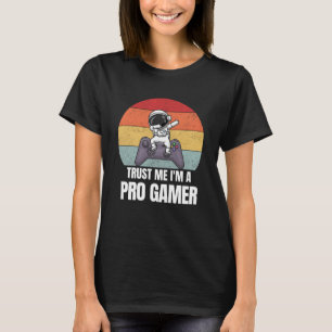 T-shirt Faites-moi confiance Je suis un Pro Gamer Retro Dr