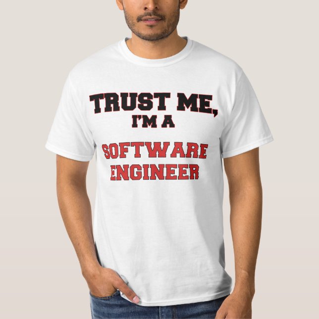 T-shirt Faites-moi confiance je suis une ma Software (Devant)