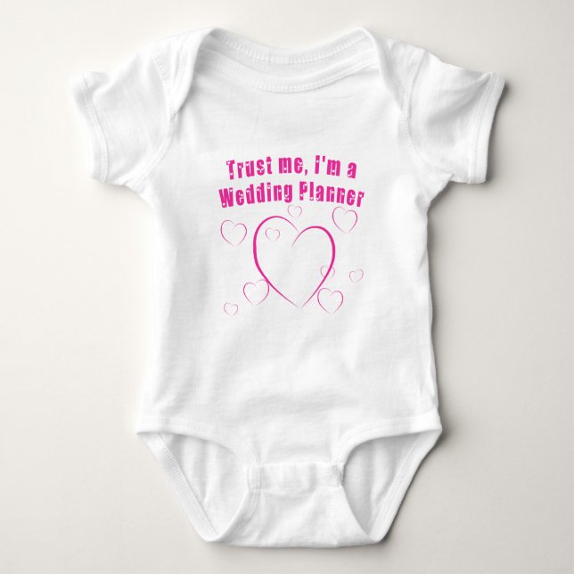T-shirt Faites-moi confiance Je suis Wedding planner (Devant)