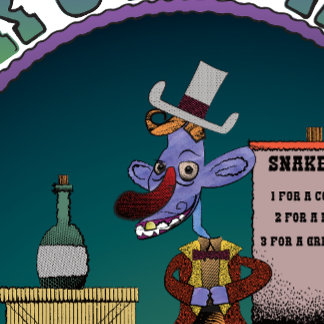 T-shirt Faites-moi confiance Vendeur d'huile de serpent 