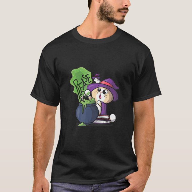 T-shirt Faites-Moi Une Potion S'Il Vous Plaît Assistant Pu (Devant)