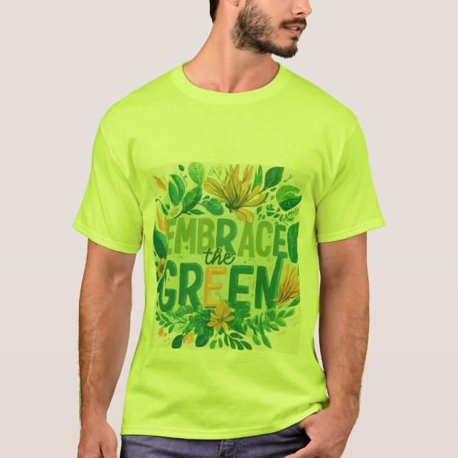 T-shirt Faites place au vert (Devant)