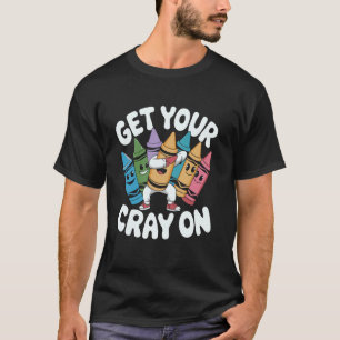 T-shirt Faites preuve de créativité - Professeur d'art Art
