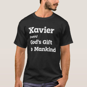 T-shirt Faites sourire Xavier avec cette définition de nom