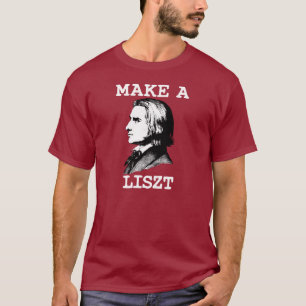 T-shirt Faites un Liszt