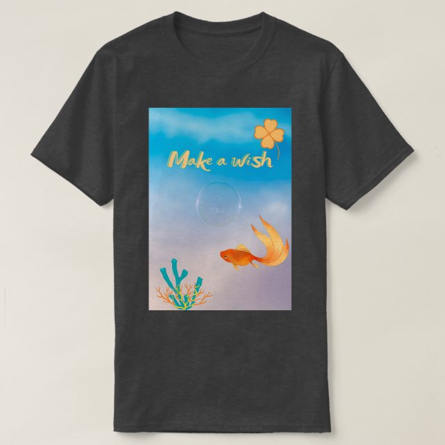 T-shirt Faites un voeu (Design devant)