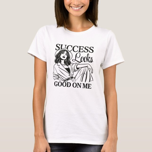 T-shirt Faites une déclaration audacieuse avec "Succès sem (Devant)