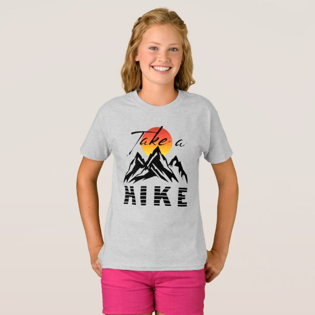 T-shirt Faites une randonnée (Devant entier)
