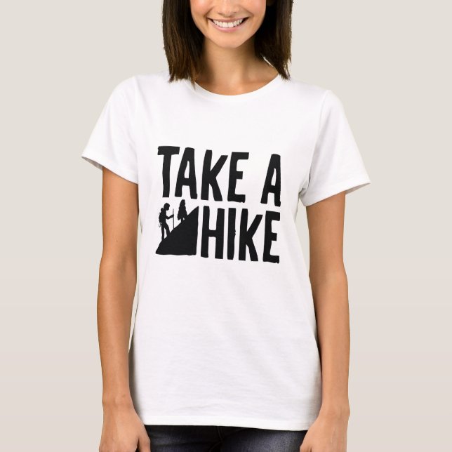 T-shirt Faites Une Randonnée (Devant)