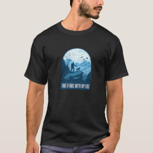 T-shirt Faites Une Randonnée Avec Mon Chien Mountain Trekk