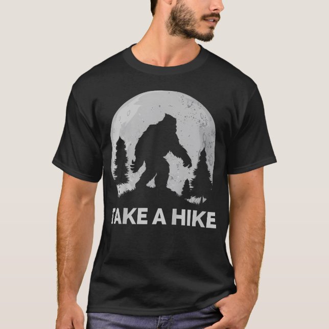 T-shirt Faites une randonnée Bigfoot (Devant)