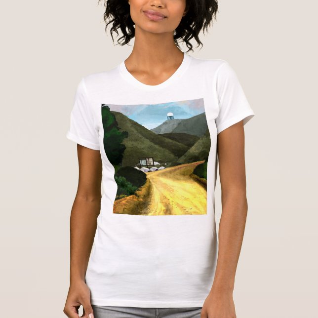 T-shirt Faites une randonnée. Mesdames Bella Canvas Fine J (Devant)