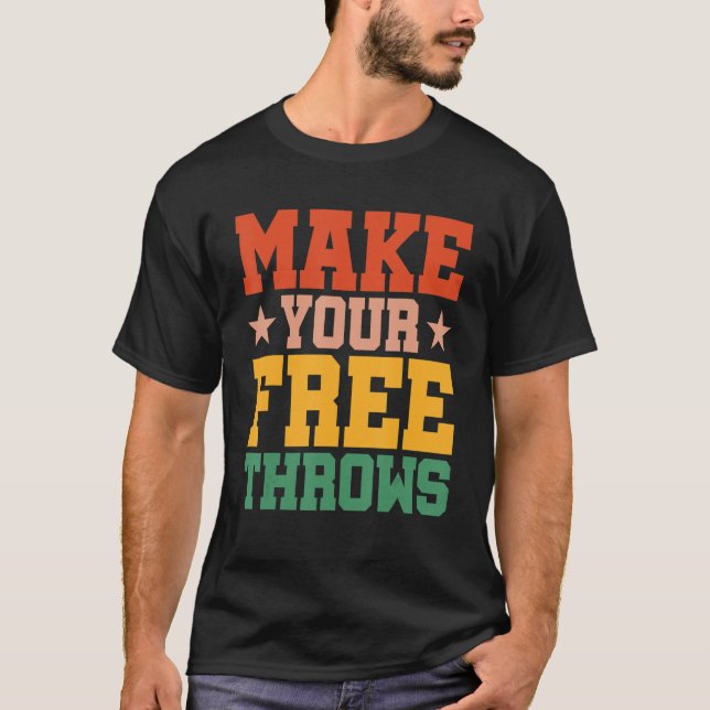 T-shirt Faites vos jetons libres (Devant)