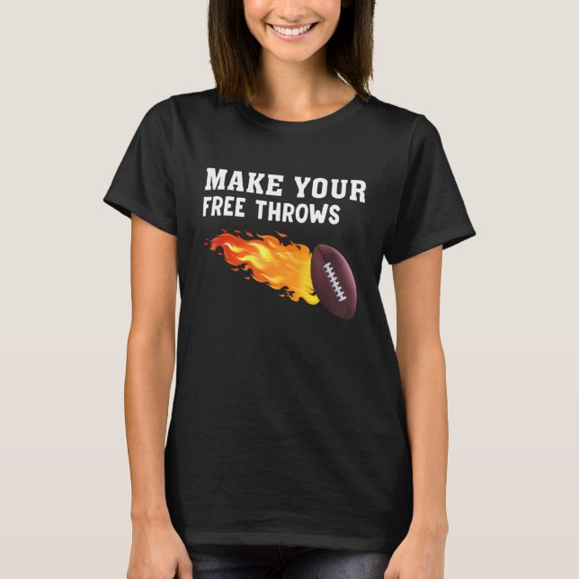 T-shirt Faites Votre Jeu Gratuit Rugby (Devant)