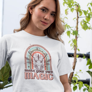 T-shirt Faites votre propre Boho Magique Arc-en-ciel