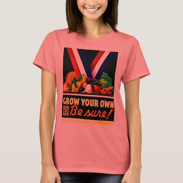 T-shirt Faites-Vous Augmenter - Soyez Sûr ! Seconde Guerre (Devant)