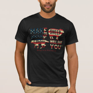 T-shirt Faites-vous des moutons