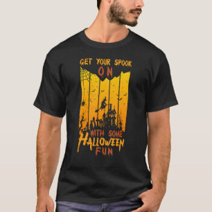 T-shirt Faites-Vous Parler Avec Un Peu D'Amusement Hallowe