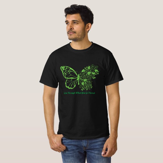 T-shirt Faites-Vous Passer Par Ce Que Vous Traversez - Mot (Devant entier)