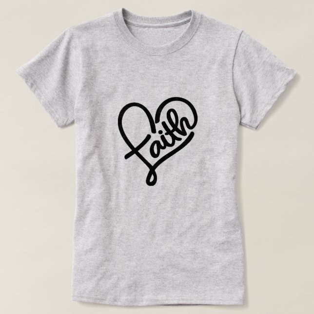 T-shirt Faith (Design devant)