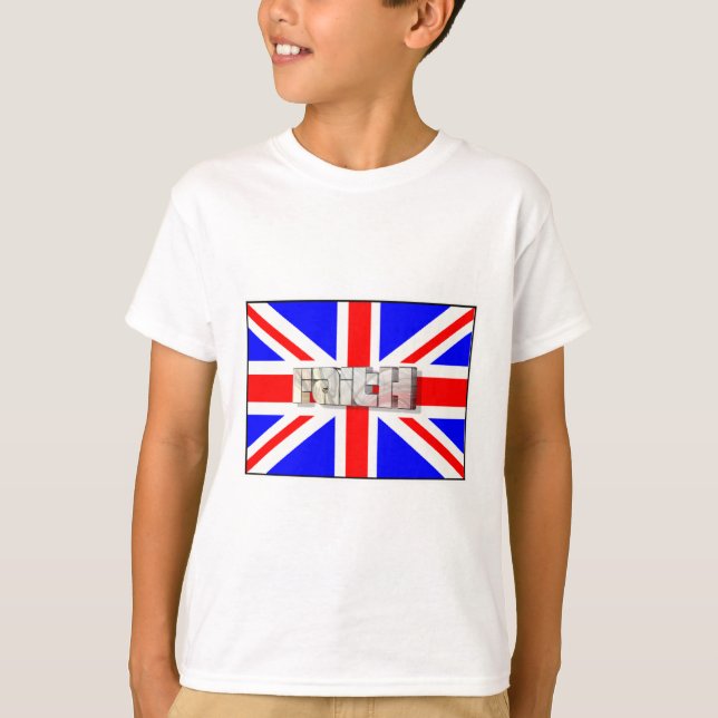 T-shirt Faith 3D England 3 (Devant)