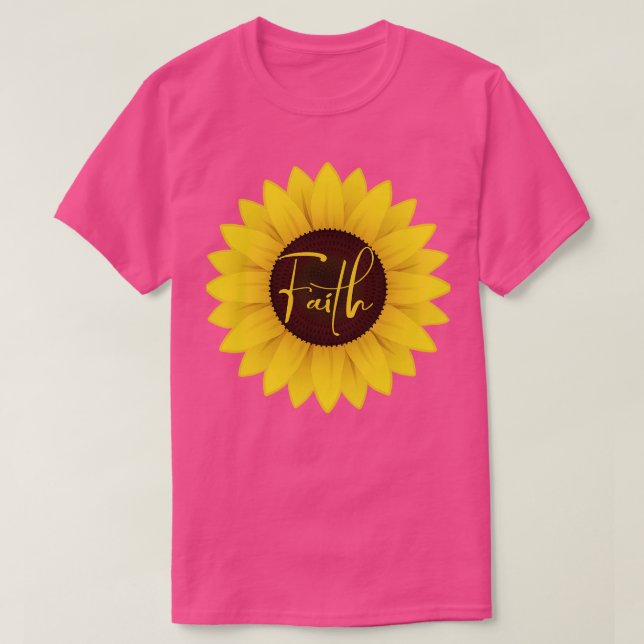 T-shirt Faith Christian Gift (Design devant)
