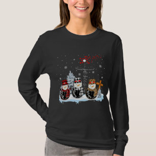 T-shirt Faith Hope Christian Love Christmas Snowman Jesus