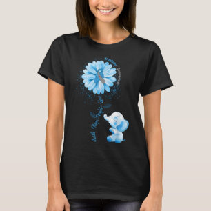 T-shirt Faith Hope Fight Love Elephant Type 1 Diabète Awa