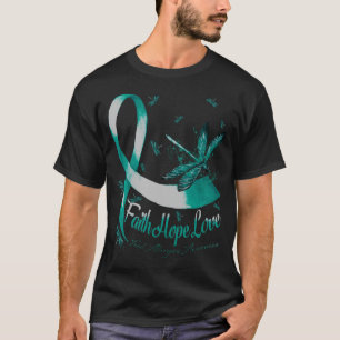 T-shirt Faith Hope Love Aliments Allergies Sensibilisation