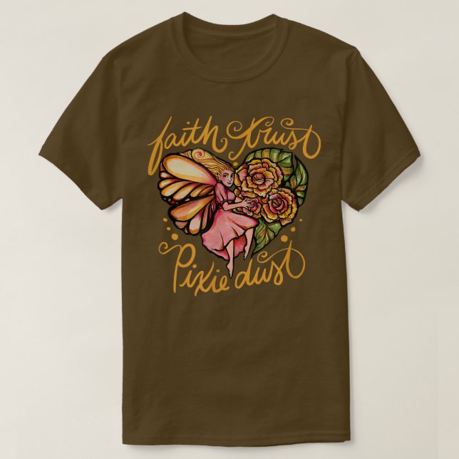 T-shirt Faith Trust Piie Dust (Design devant)
