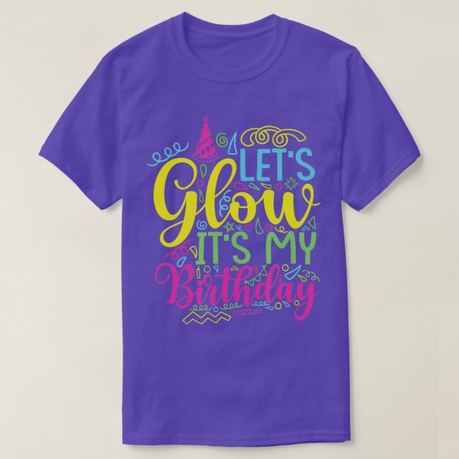 T-shirt Faîtrons son anniversaire pour les femmes filles A (Design devant)
