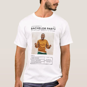 T-shirt Faits amusants de photo de soirée d'enterrement de