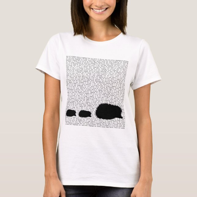 T-shirt Faits de hérisson (Devant)