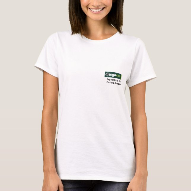 T-shirt Faits de nutrition de Django pour des femmes (Devant)