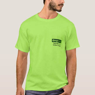 T-shirt Faits de nutrition de Django pour DjangoCon