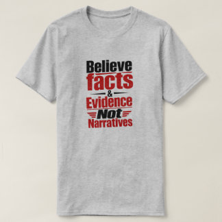 T-shirt « Faits et preuves »