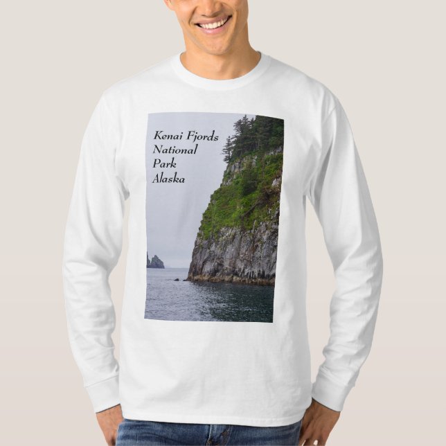 T-shirt Falaise À Kenai (Devant)