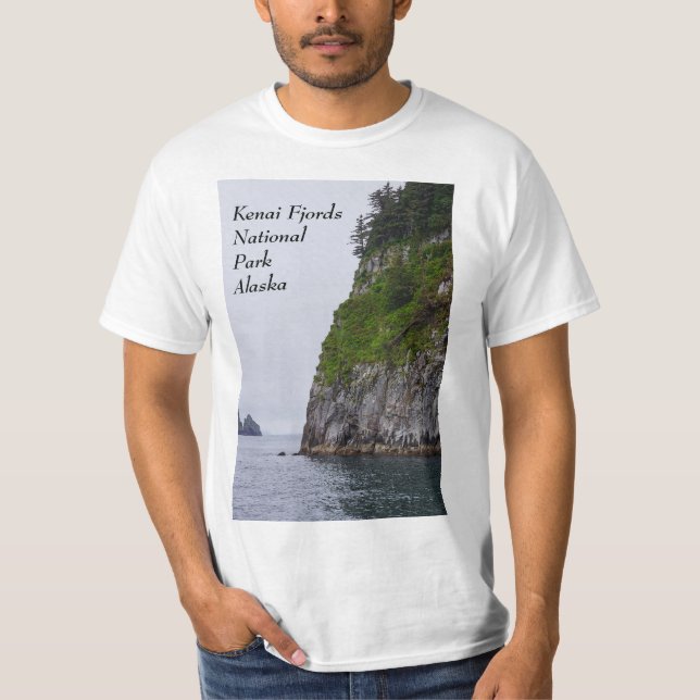 T-shirt Falaise À Kenai (Devant)