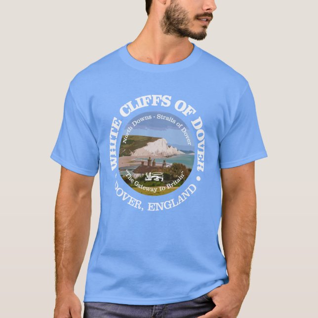 T-shirt Falaises blanches de Dover (e) (Devant)