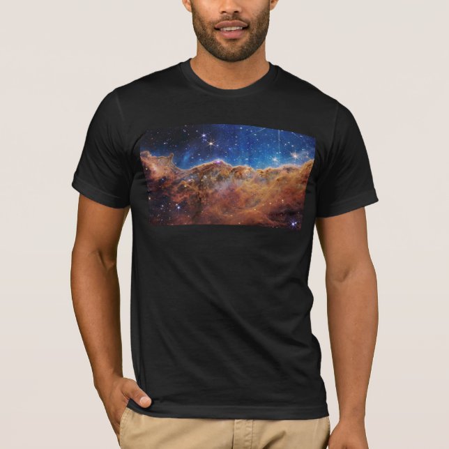 T-shirt Falaises cosmiques Carina Nebula Space Webb Telesc (Devant)