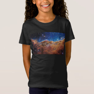 T-Shirt Falaises cosmiques Carina Nebula Space Webb Telesc