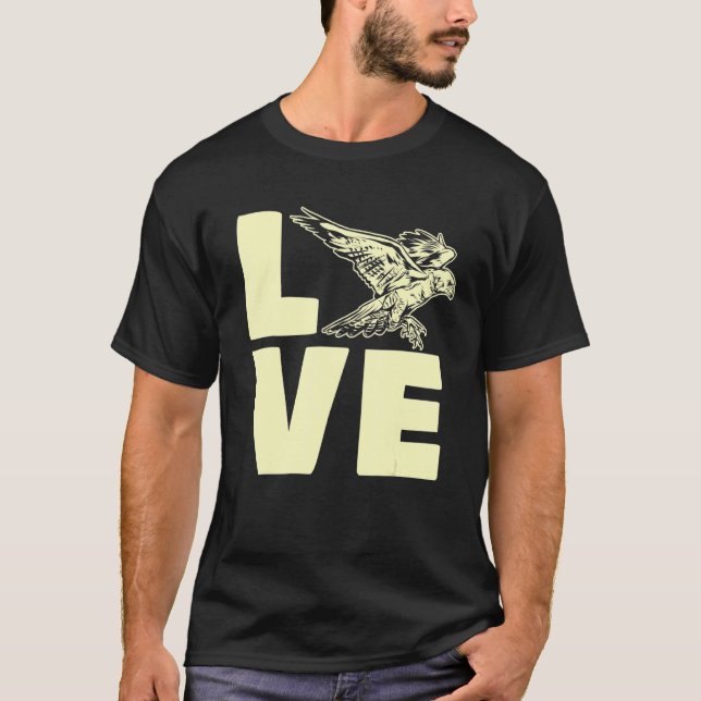 T-shirt Falcon Lover (Devant)