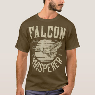 T-shirt Falcon Whisperer Chasse Chasseur Vintage