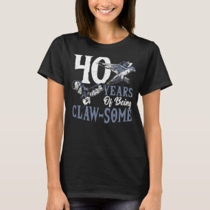 T-shirt Falconer 40 ans Anniversaire Falconry